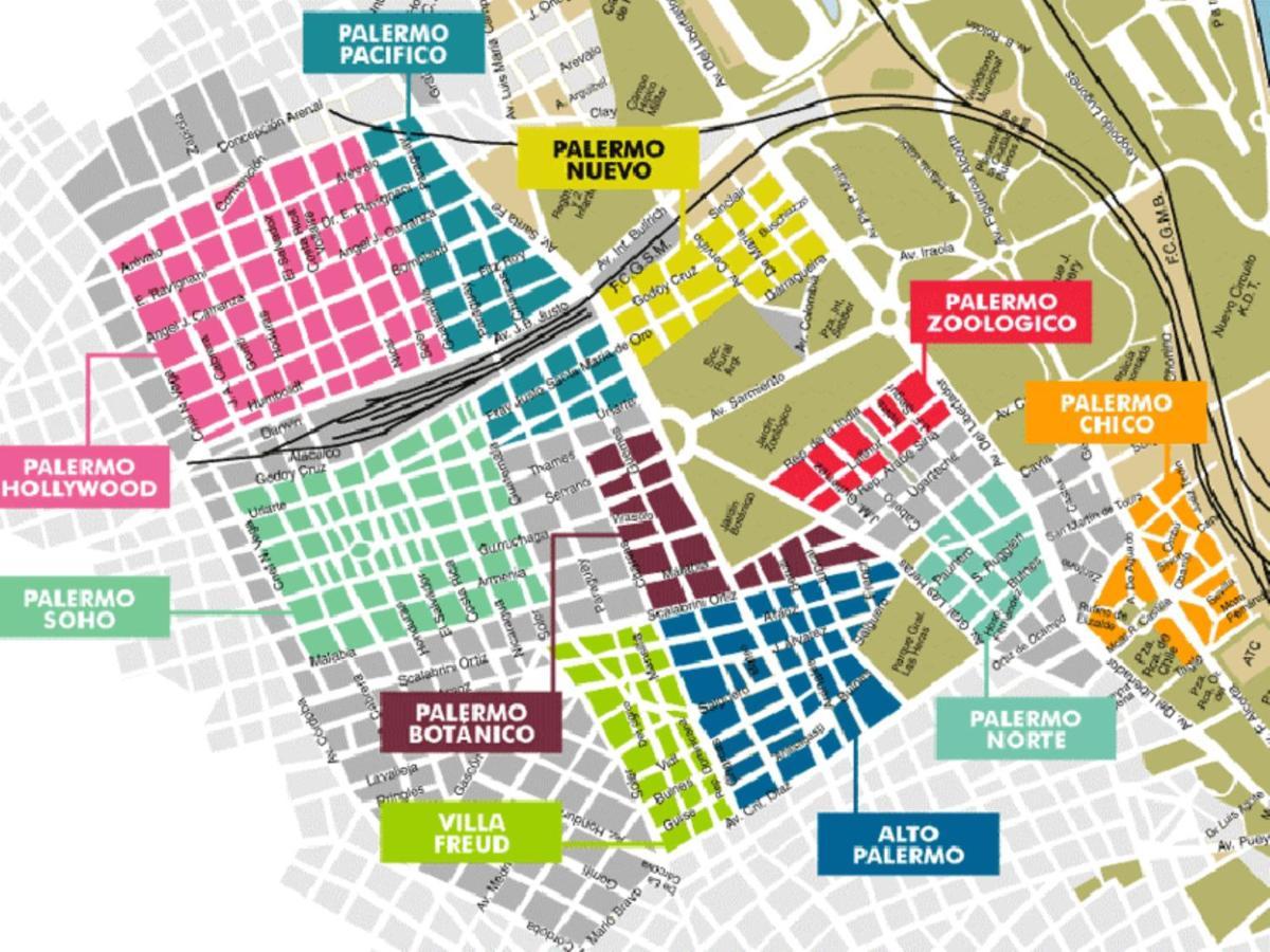 Exclusivo Estudio A Metros De La Rural Y La Embajada Buenos Aires Exterior foto